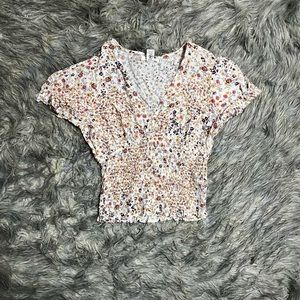 flower print top